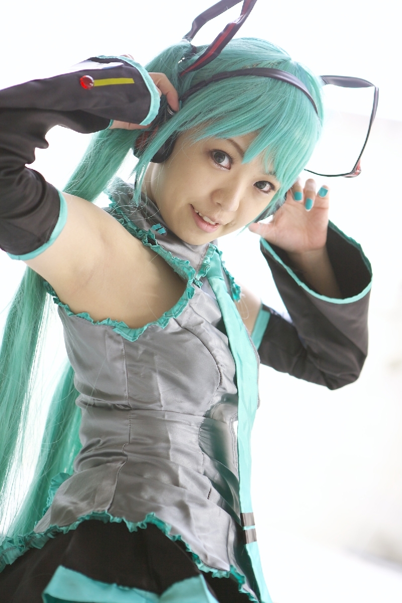 [Cosplay]  Vocaloid - Sexy Hatsune Miku